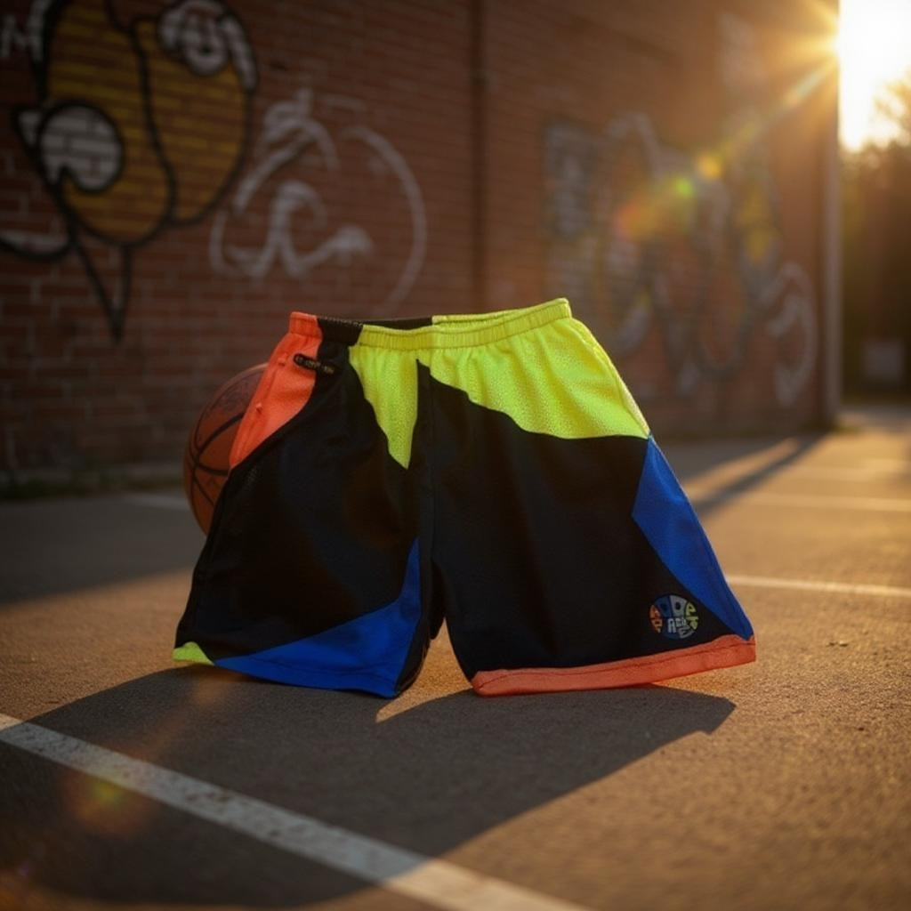 Hoop Planet Signature Splash Basketball Shorts