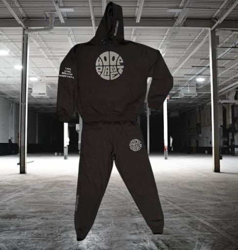 HoopPlanet Live Love Breathe Basketball Black Reflective Limited Edition Jogger Set