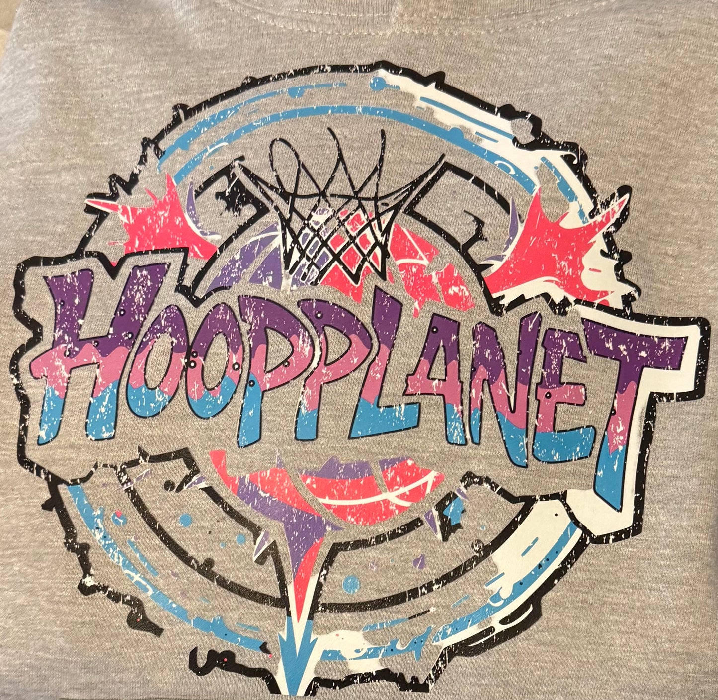 HoopPlanet Kids Live Love Breathe Basketball She Hoops Hoodie