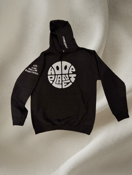 Limited Edition HoopPlanet Live Love Breathe Basketball BLING Hoodie