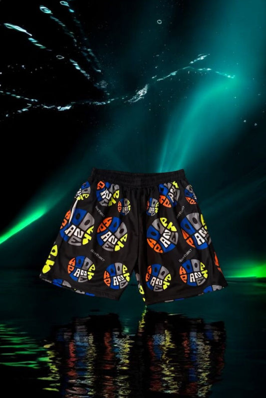 Hoop Planet Signature Logo Basketball Shorts