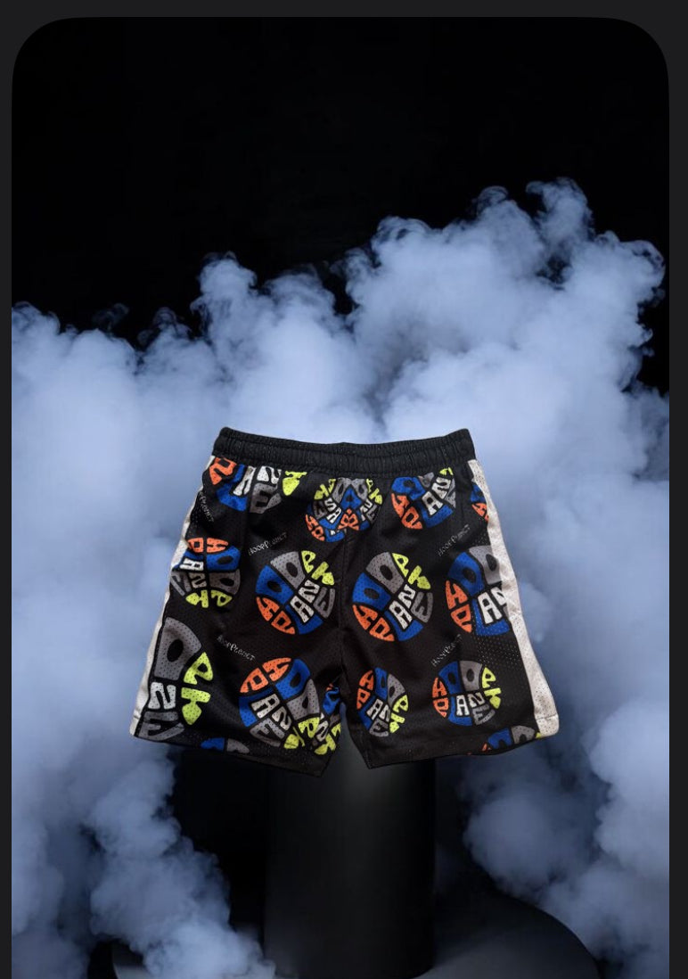 Hoop Planet Youth Signature Logo Basketball Shorts