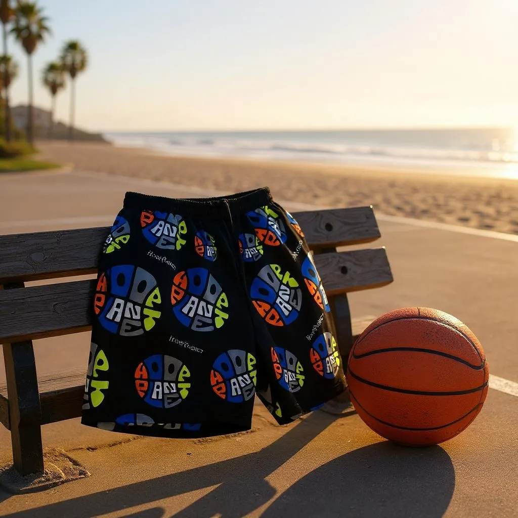 Hoop Planet Signature Logo Basketball Shorts