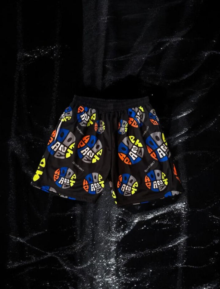 Hoop Planet Signature Logo Basketball Shorts