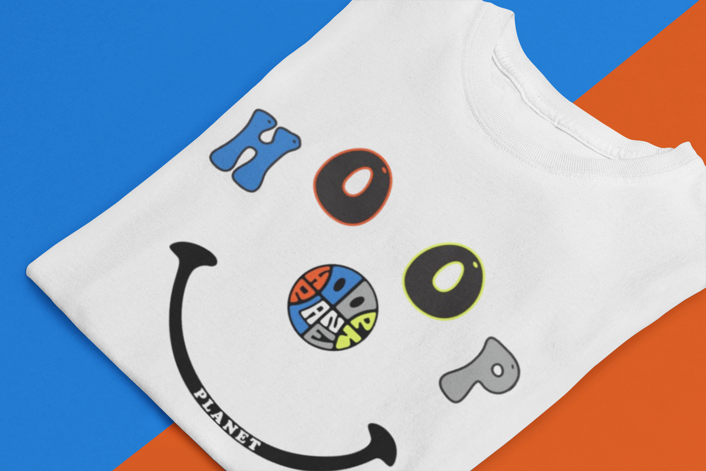 Hoop Planet Smiley T-Shirt