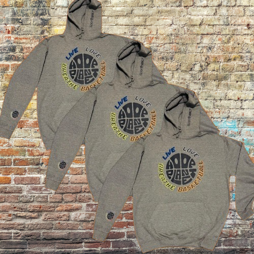 HoopPlanet Kids Live Love Breathe Basketball Baller Hoodie