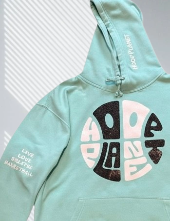 HoopPlanet Live Love Breathe Basketball LADY BALLER Hoodie