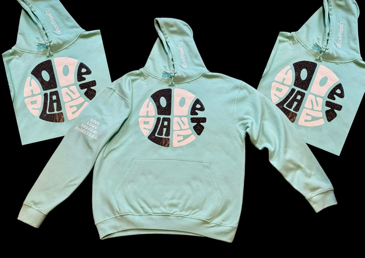 HoopPlanet Live Love Breathe Basketball LADY BALLER Hoodie