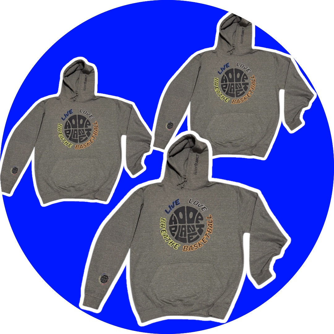 HoopPlanet Live Love Breathe Basketball Baller Hoodie