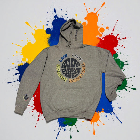 HoopPlanet Live Love Breathe Basketball Baller Hoodie