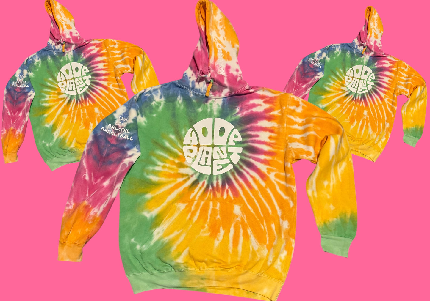 HoopPlanet Live Love Breathe Basketball PSYCHE Hoodie