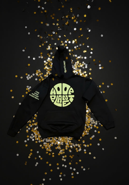 HoopPlanet Live Love Breathe Basketball SHE BALLS BLING Hoodie