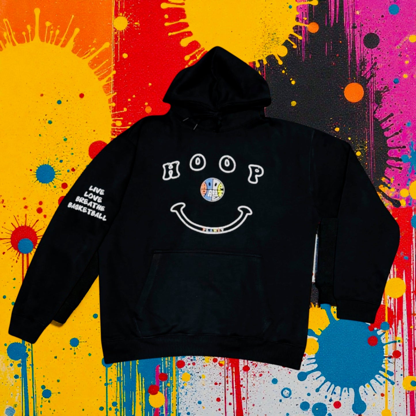 HoopPlanet Smiley Hoodie