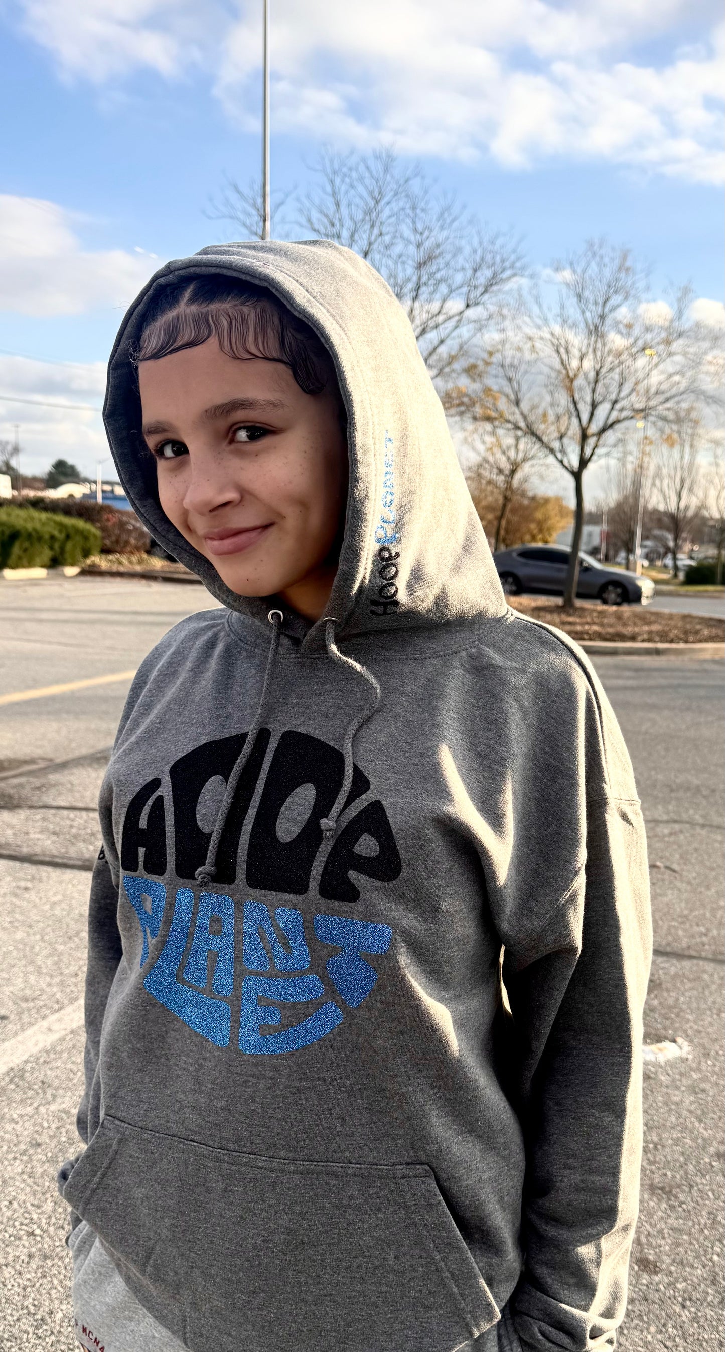 HoopPlanet Live Love Breathe Basketball SHE HOOPS Hoodie