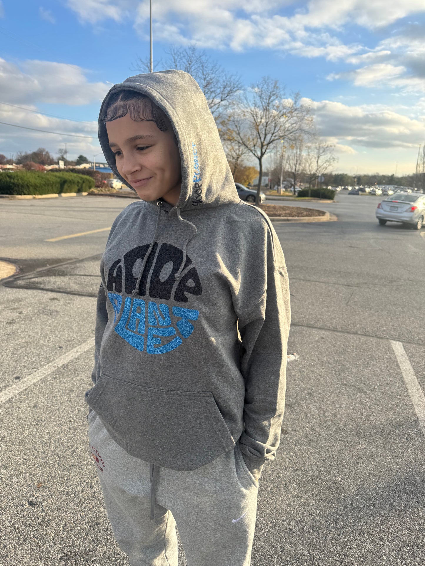 HoopPlanet Live Love Breathe Basketball SHE HOOPS Hoodie