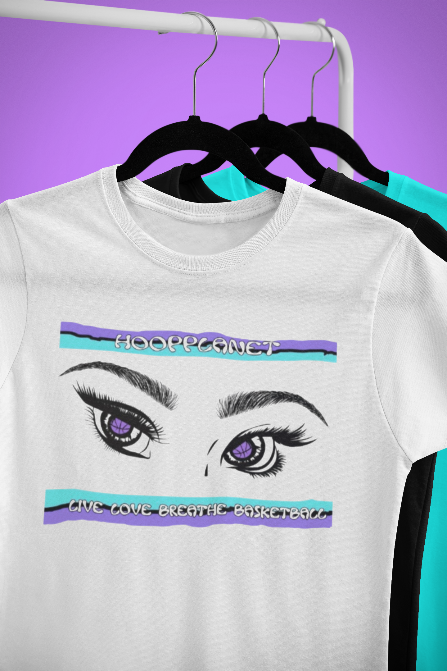 Hoop Planet IN THE EYES T-Shirt